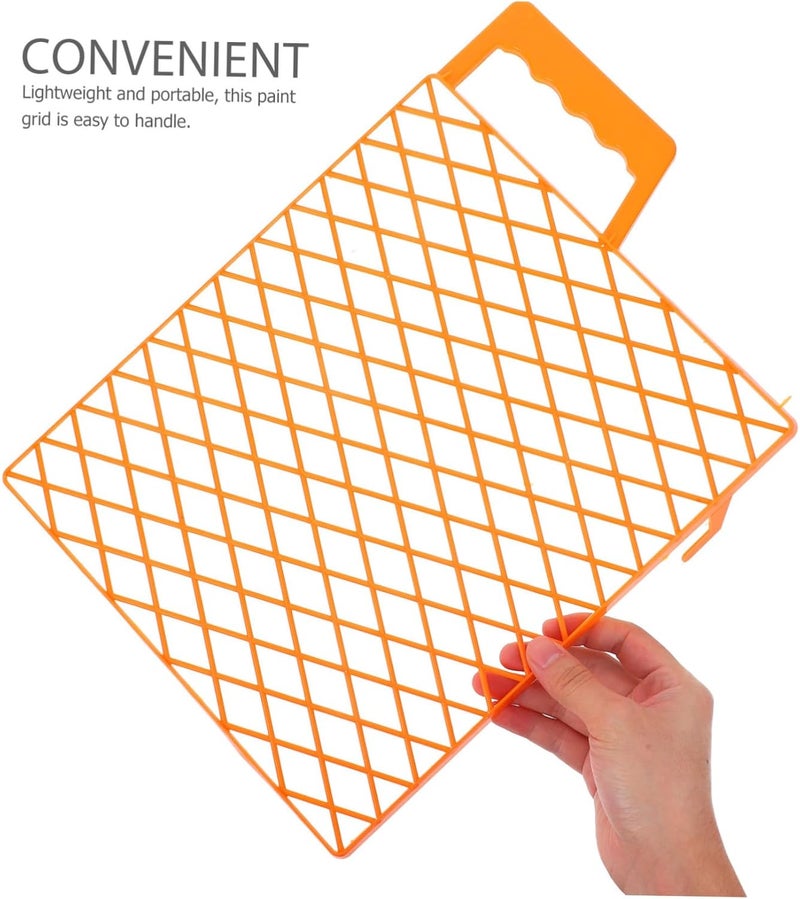FELTECHELECTR Heavy Duty Plastic Paint Grid for Painting Projects Compatible 5-Gallon Buckets Easy to Clean Suitable for Home Improvement and Professional Use - Image 2